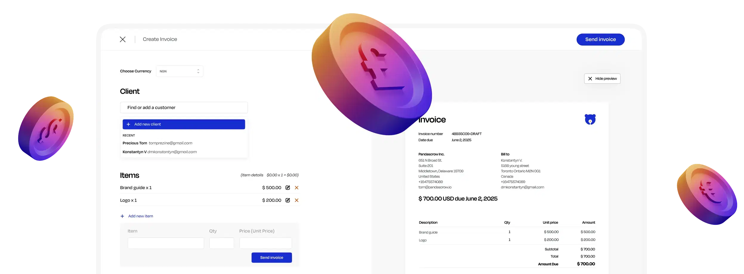 create-invoice